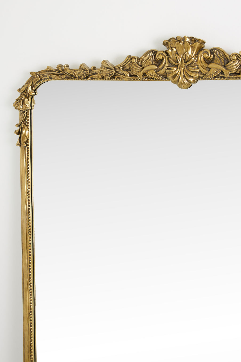 Katla Oversized Ornate Gold Floor Mirror, 7 ft, product view 2