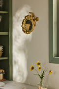Akur Artichoke Petite Wall Mirror, Brass Finish, product view 1