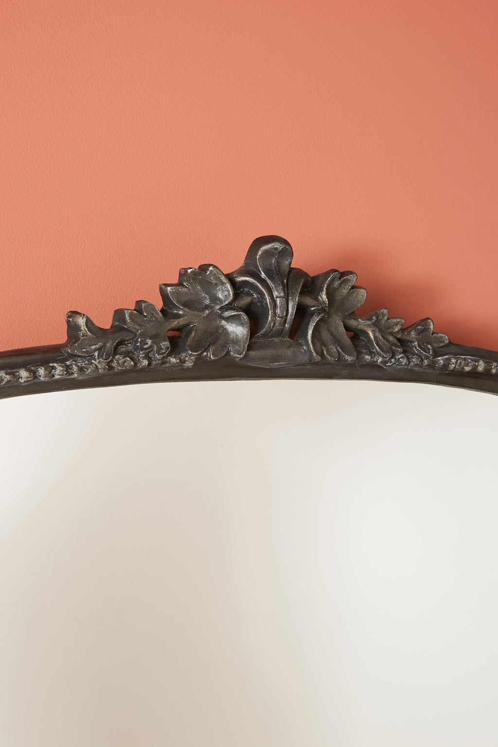 Hekla Baroque Arched Wall Mirror, 3 ft in Antique Black, product view 6